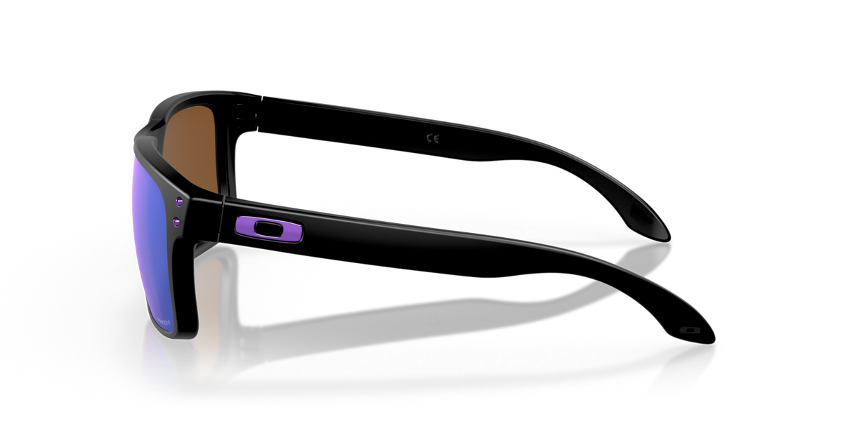 Oakley Sunglass- HOLBROOK Matte Black/Prizm Violet – Chicago Joes