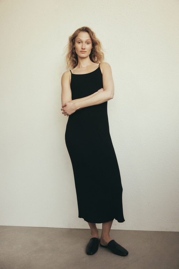 Freya Knit Dress - Black