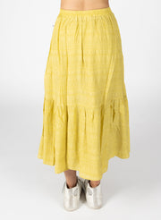 Level Skirt - Yellow