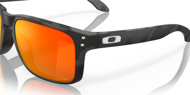 Oakley Sunglass - HOLBROOK Matte Black Camo/Prizm Ruby