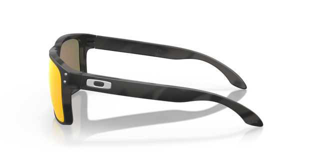 Oakley Sunglass - HOLBROOK Matte Black Camo/Prizm Ruby