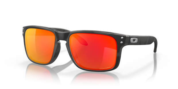 Oakley Sunglass - HOLBROOK Matte Black Camo/Prizm Ruby