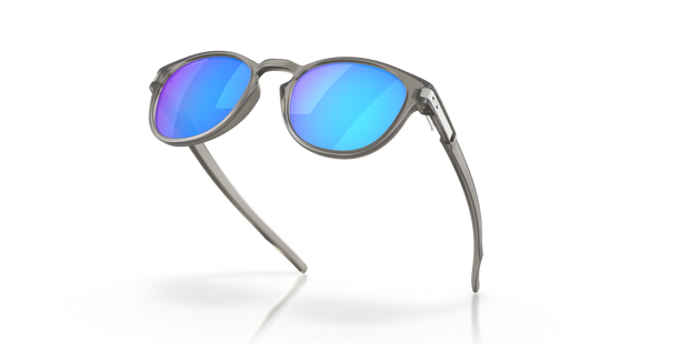 Oakley Sunglass - LATCH Matte Grey Ink/Prizm Sapphire Iriduim Polarized