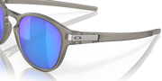 Oakley Sunglass - LATCH Matte Grey Ink/Prizm Sapphire Iriduim Polarized