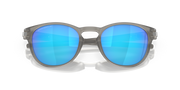 Oakley Sunglass - LATCH Matte Grey Ink/Prizm Sapphire Iriduim Polarized