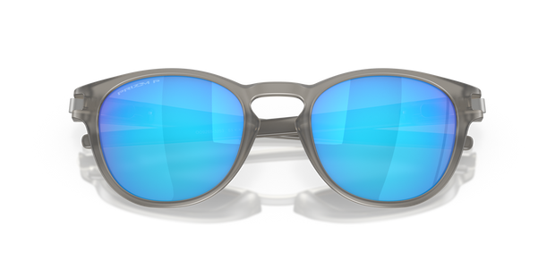 Oakley Sunglass - LATCH Matte Grey Ink/Prizm Sapphire Iriduim Polarized