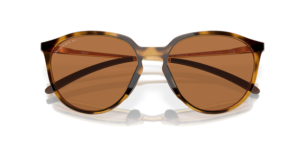 Oakley Sunglass - SIELO Polished Brown Tortoise/Prizm Brown Polarized