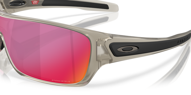 Oakley Sunglass - TURBINE ROTOR Matte Trans Grey Ink/Prizm Road