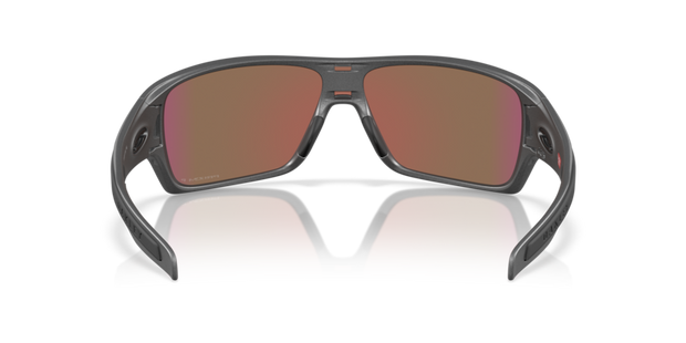 Oakley Sunglass - TURBINE ROTOR Matte Steel/Prizm Violet Polarized