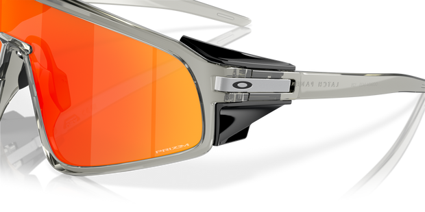 Oakley Sunglass - LATCH PANEL Grey Ink/Prizm Ruby