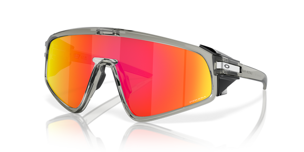 Oakley Sunglass - LATCH PANEL Grey Ink/Prizm Ruby