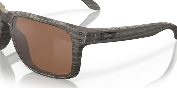 Oakley Sunglass-  HOLBROOK XL Woodgrain/Prizm Tungsten Polarized