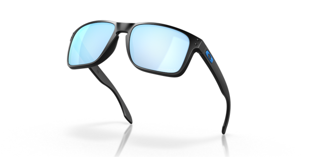 Oakley Sunglass - HOLBROOK XL Matte Black/Prizm Deep Water Polarized
