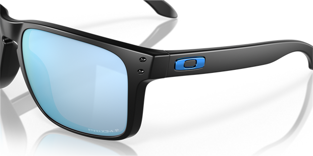 Oakley Sunglass - HOLBROOK XL Matte Black/Prizm Deep Water Polarized
