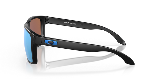 Oakley Sunglass - HOLBROOK XL Matte Black/Prizm Deep Water Polarized