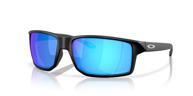 Oakley Sunglass - GIBSTON XL Matte Black/Prizm Sapphire