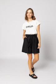 DRMA Tee - White/Black