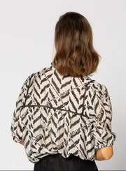 Dalila Top - Black Zebra