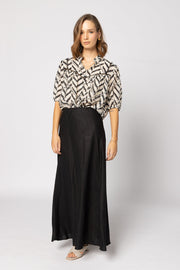 Dalila Top - Black Zebra