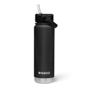 750ml Insulated Sports Bottle - Midnight Black