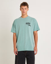 World Wide Roots Tee - Washed Sage