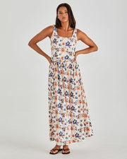 Luca Full Skirt - Floral Embroidery
