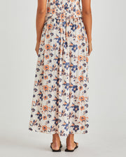 Luca Full Skirt - Floral Embroidery