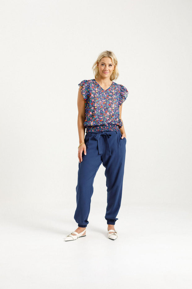 Billie Pants - Indigo Blue