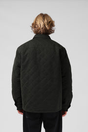 Quilted Jacket - Dark Olive