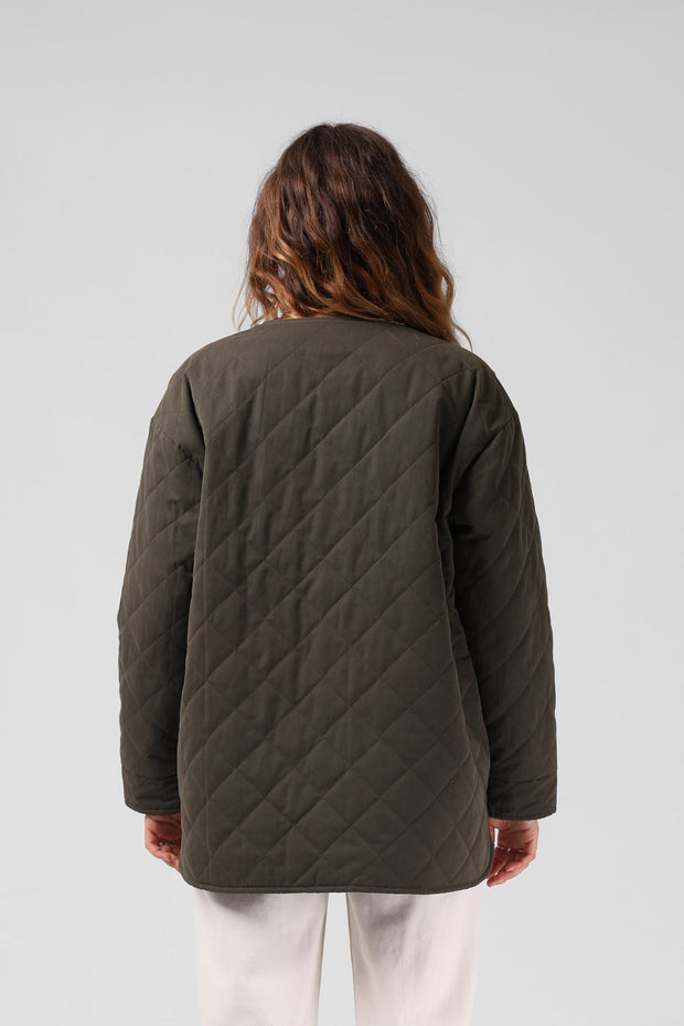 Quilted Jacket - Forest