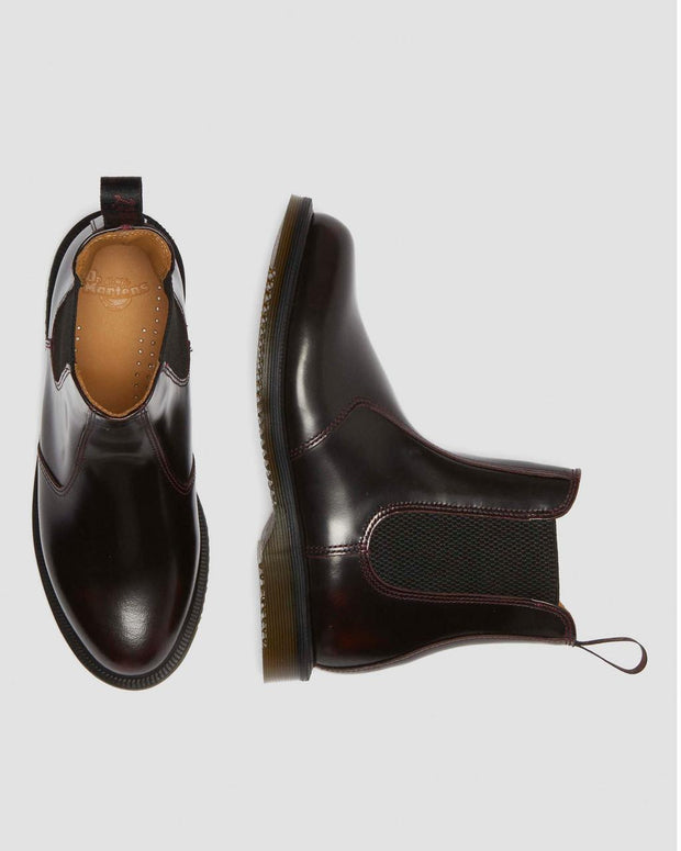 Flora Arcadia Chelsea Boots - Cherry Red