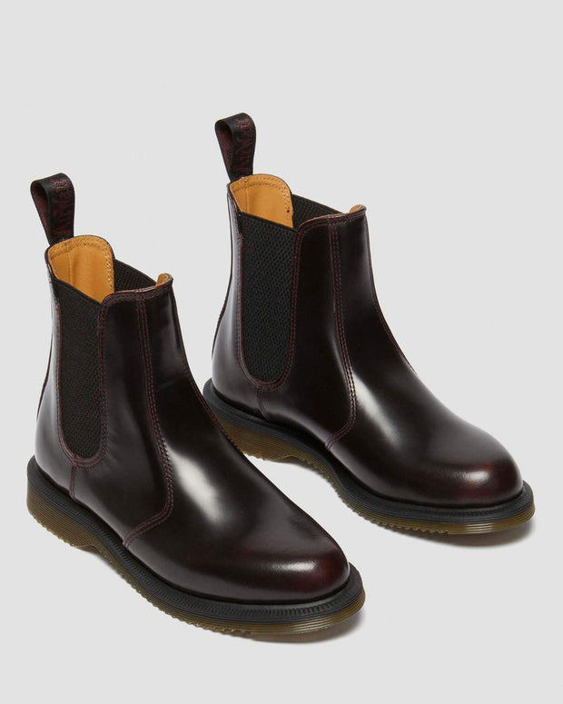 Flora Arcadia Chelsea Boots - Cherry Red
