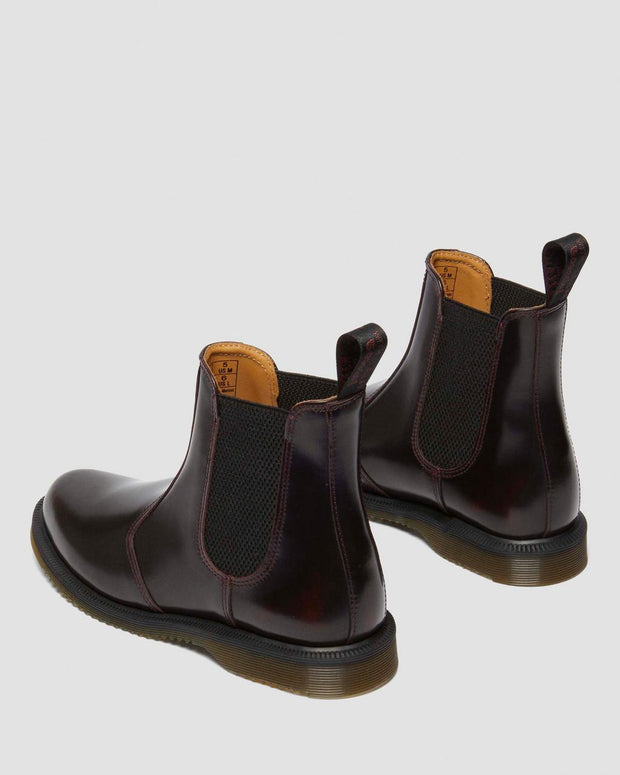 Flora Arcadia Chelsea Boots - Cherry Red