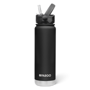 750ml Insulated Sports Bottle - Midnight Black