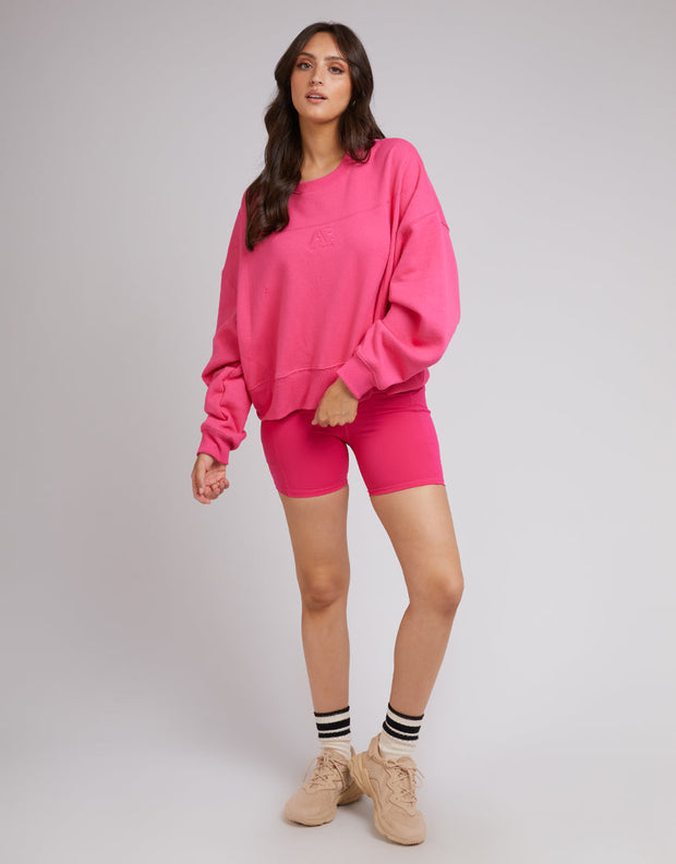 Active Tonal Sweater - Rose