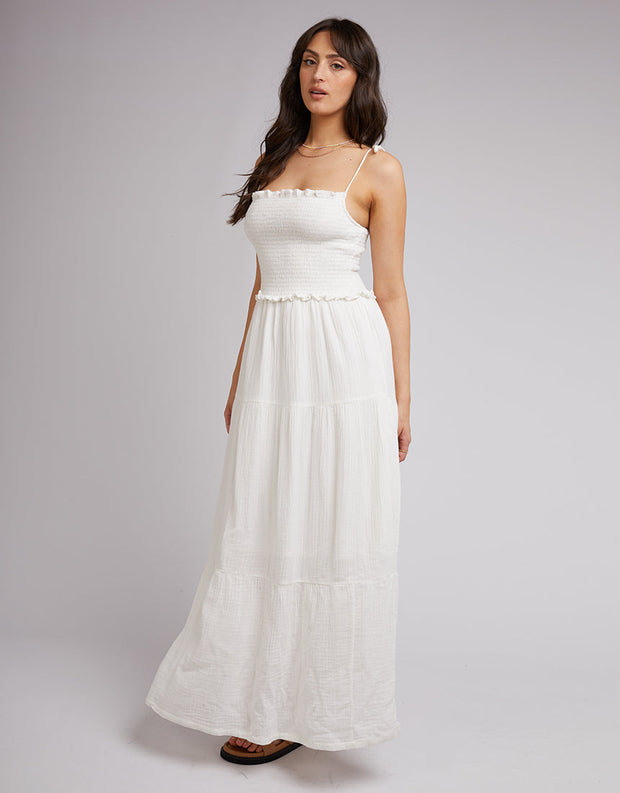 Rowie Maxi Dress - White