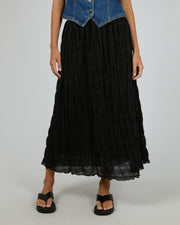 Maude Maxi Skirt - Black