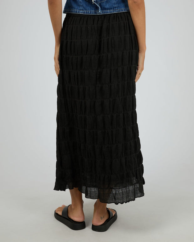 Maude Maxi Skirt - Black