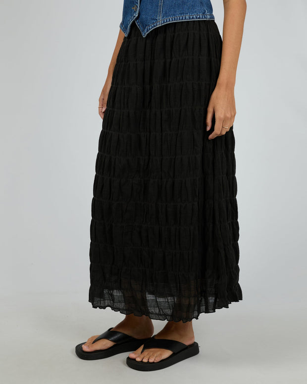 Maude Maxi Skirt - Black