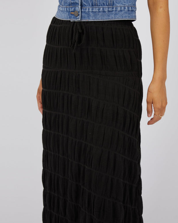 Maude Maxi Skirt - Black