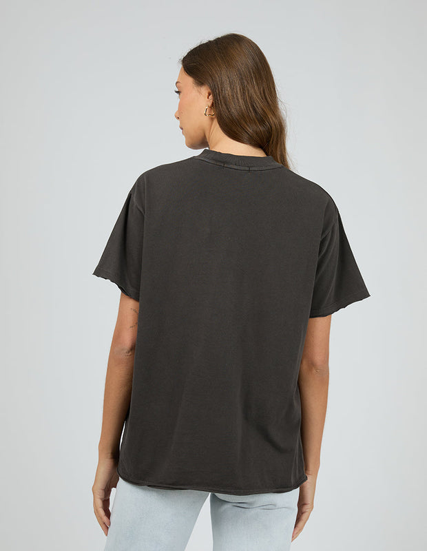 Atlas Relaxed Tee - Washed Black