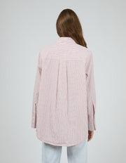 Kai L/S Shirt - Pink Stripe