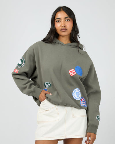 Lucky Charm Box Hoodie - Charcoal