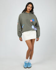 Lucky Charm Box Hoodie - Charcoal