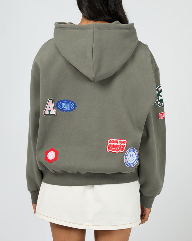 Lucky Charm Box Hoodie - Charcoal