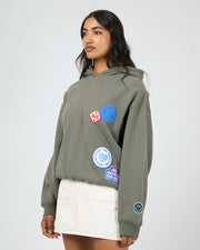 Lucky Charm Box Hoodie - Charcoal