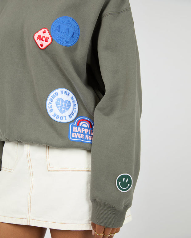 Lucky Charm Box Hoodie - Charcoal