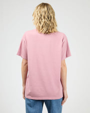 Rocky Mountains Relaxed Tee - Quartz Pink
