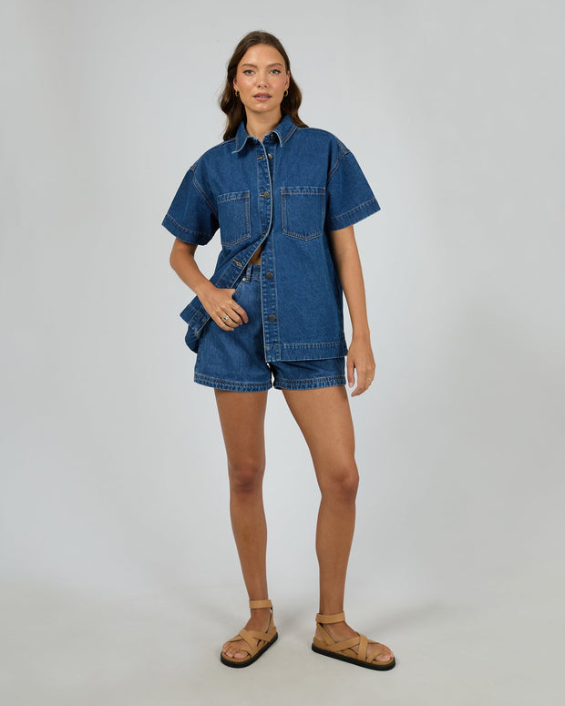 Simi Denim Shirt - Heritage Blue