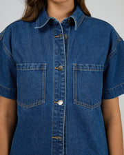 Simi Denim Shirt - Heritage Blue